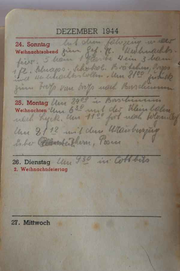 Kriegstagebuch 1944