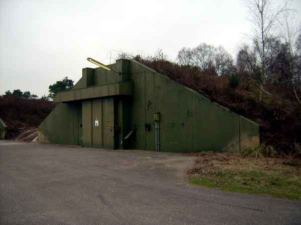 amerikanischer Muntionsbunker