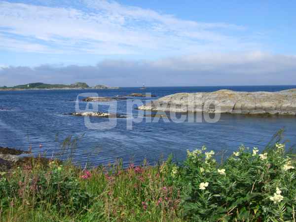 Aussicht an meer