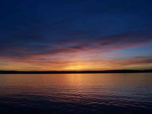 Sonnenuntergang Bodensee