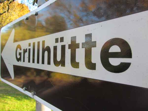 Weg zur Grillhütte