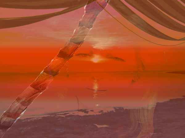 Traum vom Palmenstrand