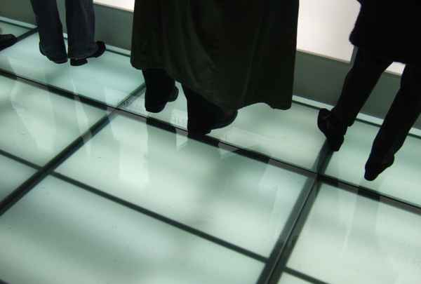 Am Informations-Schalter