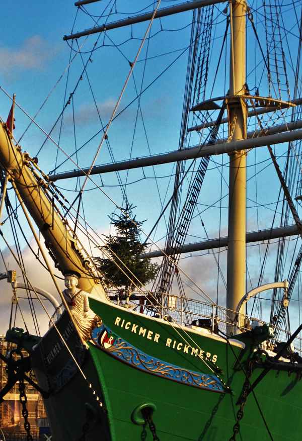 Weihnachten auf der Rickmer Rickmers