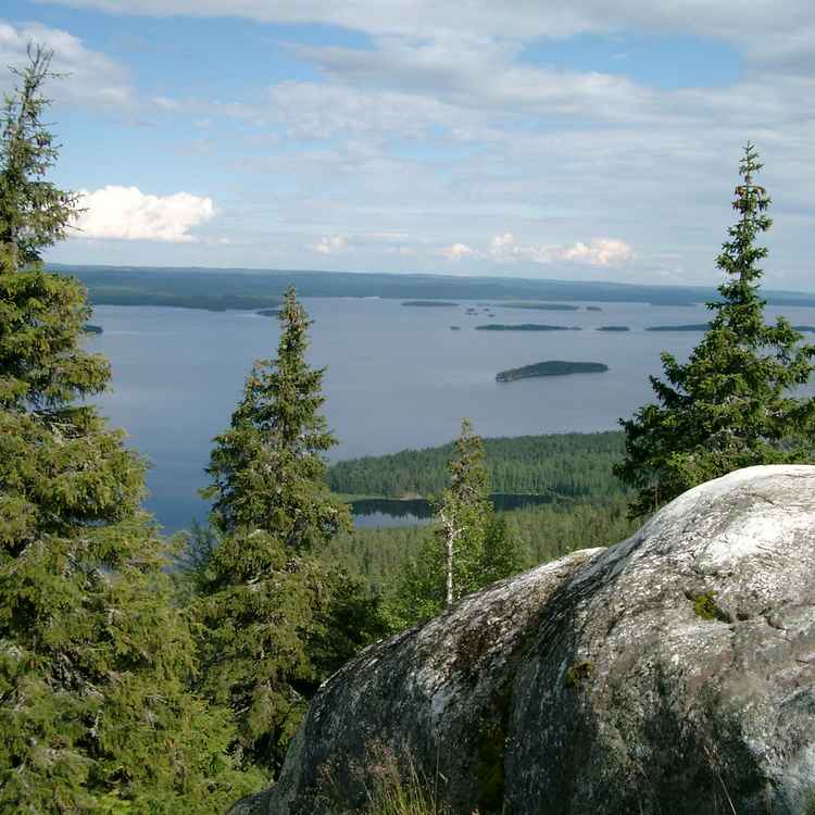 Aussicht von Koli (Finnland)