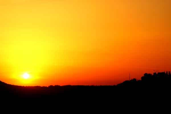 Nagolder Sonnenuntergang