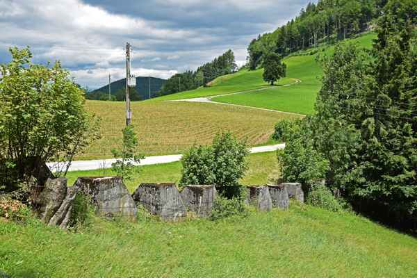 Relikt: Panzersperre aus dem 1. Weltkrieg (1)