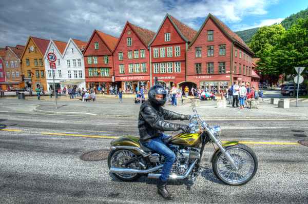 Harley vor Hansekontor