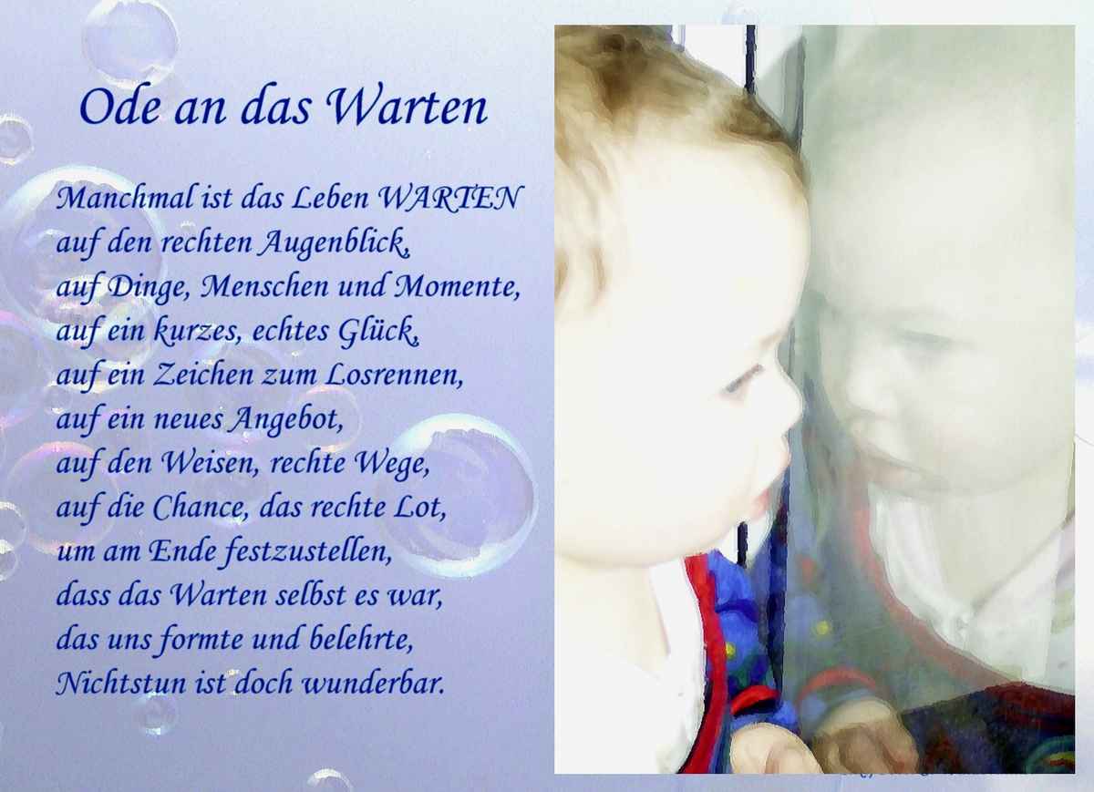 Ode an das Warten