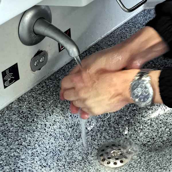 Händewaschen nicht vergessen!