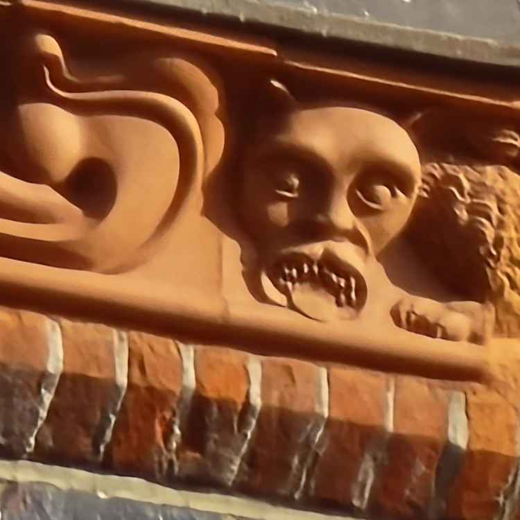 Detail am Holstentor L&uuml;beck