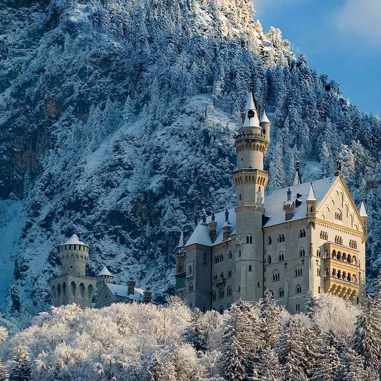 Neuschwanstein im Winter