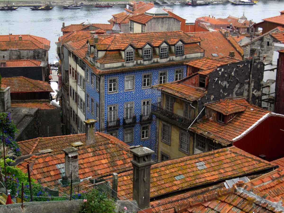 Dächer in Porto