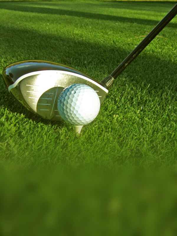 Golfschläger Driver, hoch