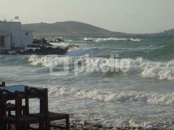 Brandung in Paros