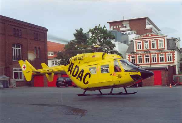 Landung des RTH   BK -117