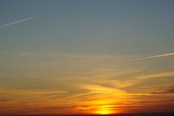 Sonnenuntergang nach Sturrm