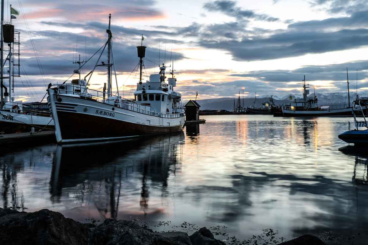 Iceland Húsavík Harbor
