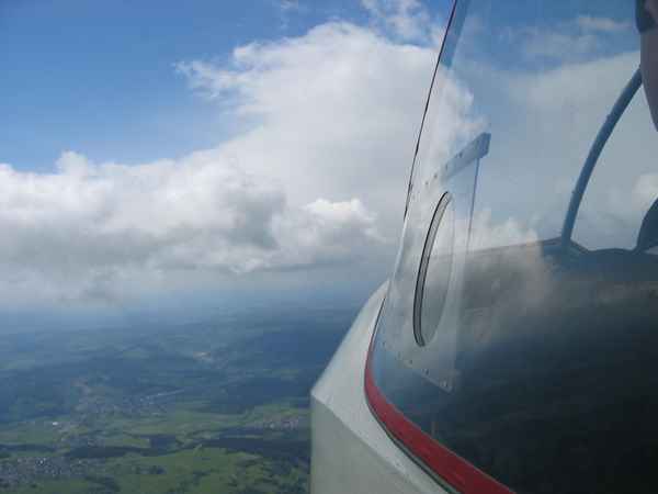 In der Rhönlerche über Hessen