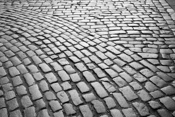 altes großes Kopfsteinpflaster