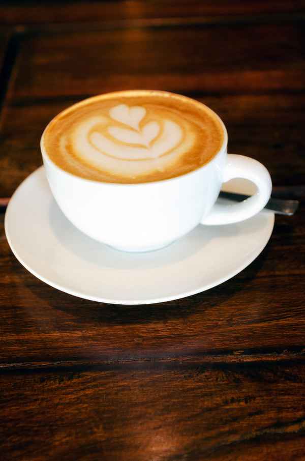 Cappuccino mit Herz
