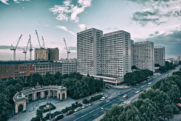 Komplex Leipziger Straße / Springer-Hochhaus / Spittelkollonaden