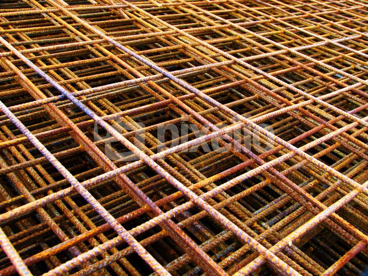 Stahlmatten für die Baustelle