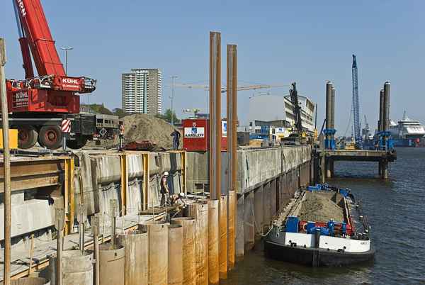 Baustelle Kreuzfahrtterminal