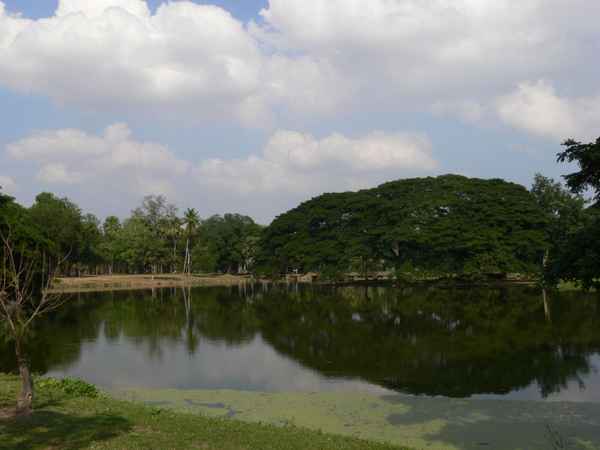 Wasserspeicher in Sukhothai, Thailand