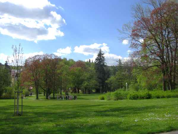 Parkanlage in Marienbad
