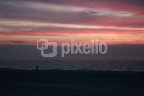 Abend am Strand