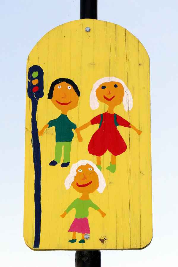 Rücksicht auf  Kinder im Straßenverkehr