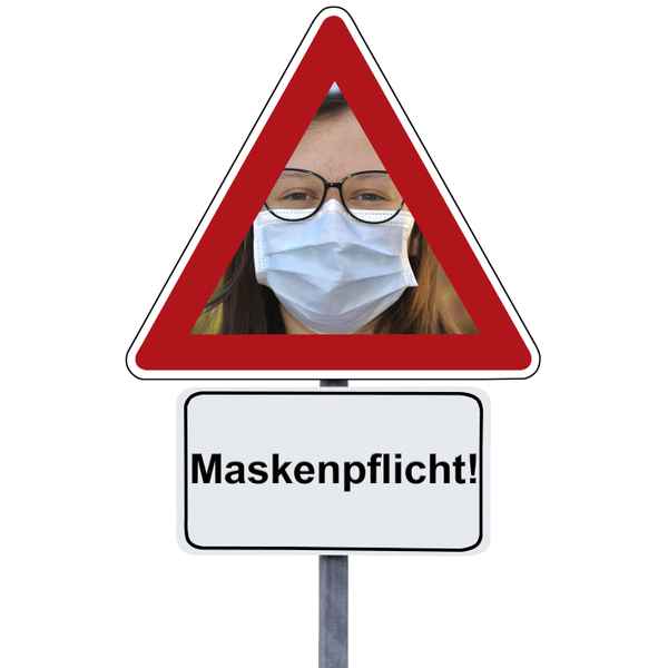 Maskenpflicht, Maske tragen