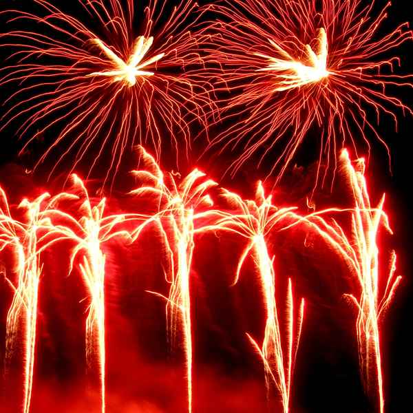 Hannover-Herrenhausen: Feuerwerk - 1 -