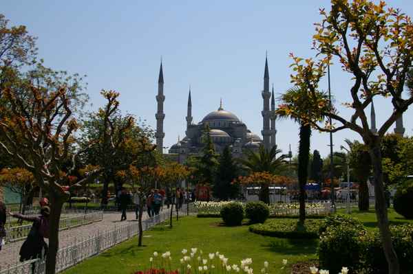 Blaue Moschee Sultan Ahmed in Istanbul