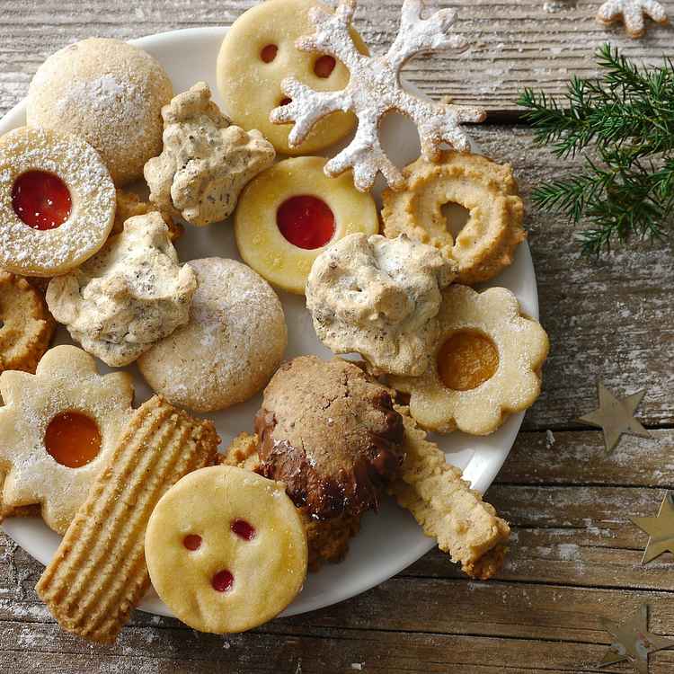 mein Plätzchenteller . . .