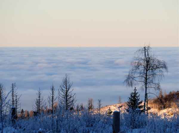 Inversion im Winter