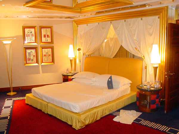 Zimmer im Burj al Arab in Dubai