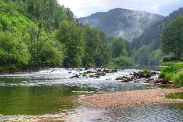 Le Doubs bei der Moulin du Plain