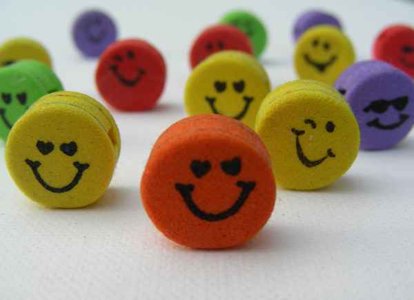 Smilies Mossgummi Nahaufnahme