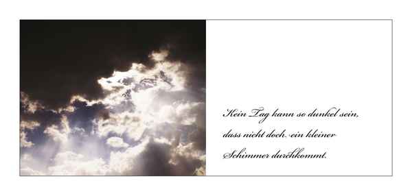 Etwas für das Seelenheil...