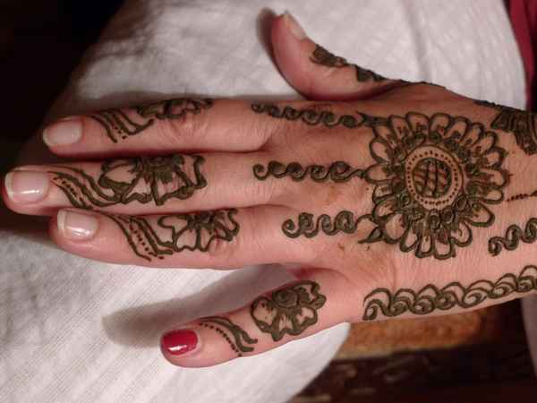 Henna-Hochzeitsbemalung II