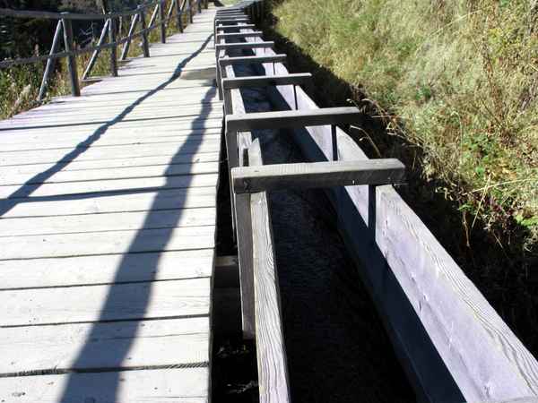Bisse du Trient: Suonen - Wasserleitungen