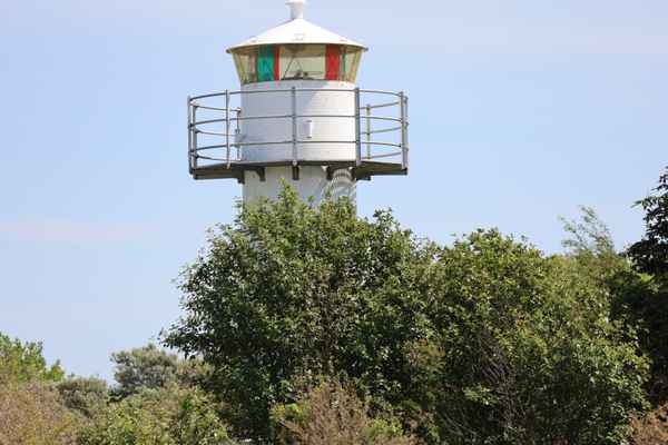 Leuchtturm an der &Ouml;resundbr&uuml;cke