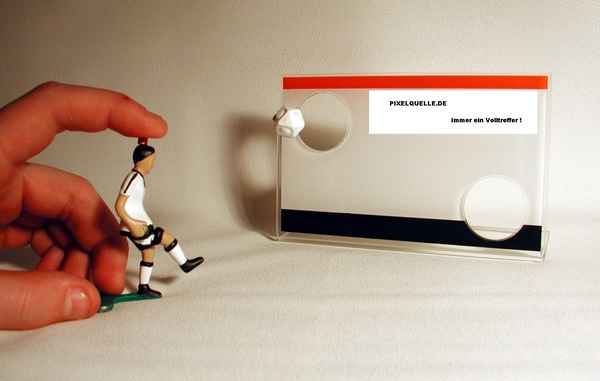 Torschuss, Volltreffer Pixelquelle