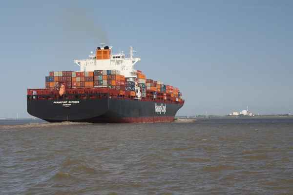 Auf der Elbe