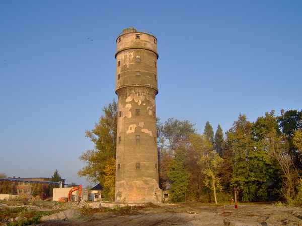 Sprengung Wasserturm - 1