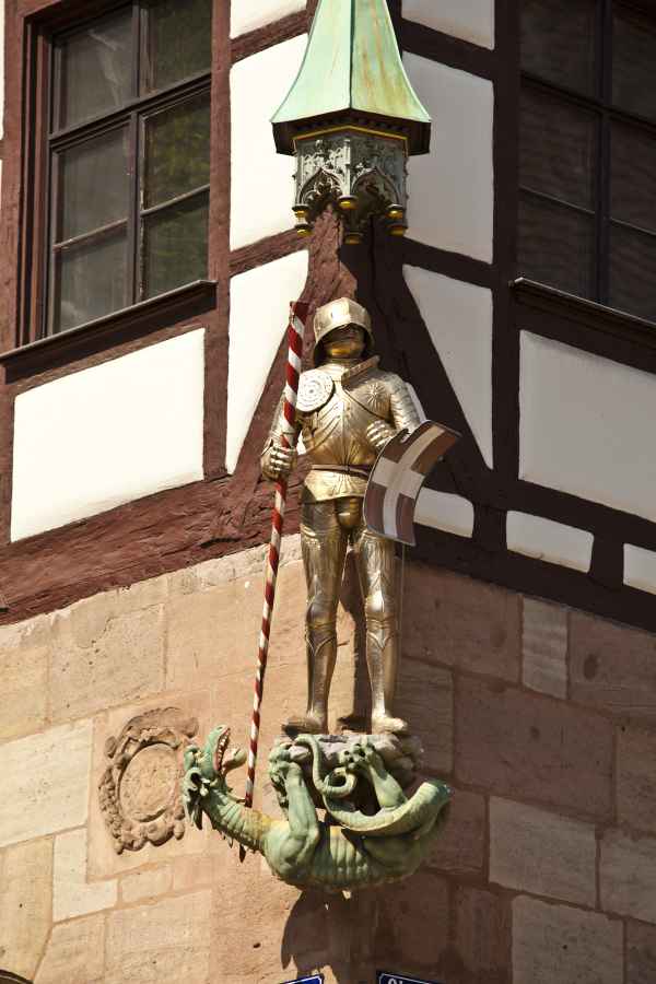 der Georg und sein Drachenstich