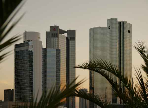 Bankenhochhäuser in Frankfurt