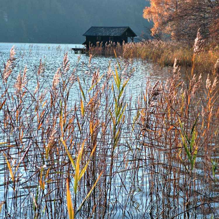 Herbstzeit am See